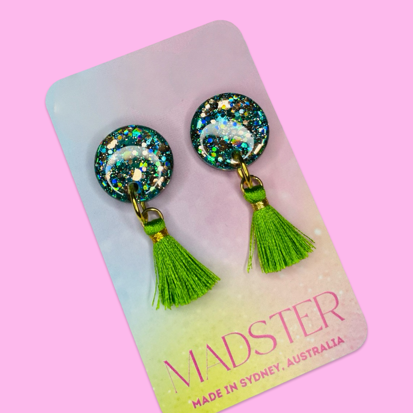 Mini Dangle Tassel Earrings