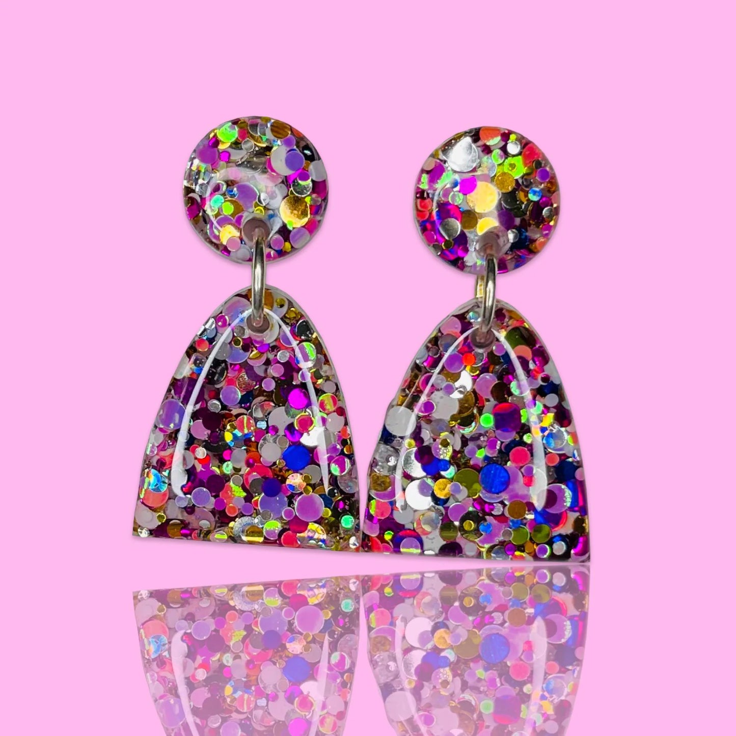 Leila Colourful Dangle Earrings