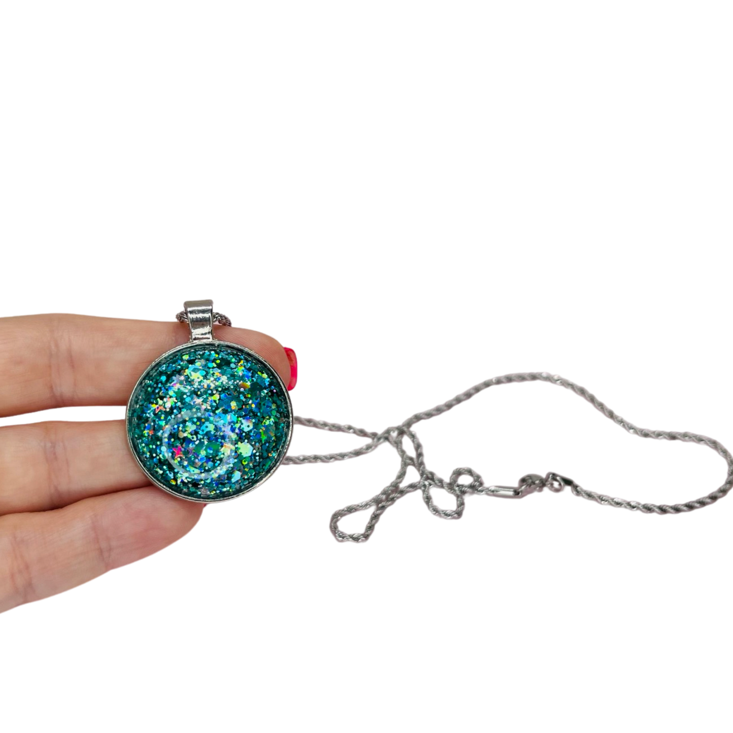 Emerald Pendant Necklace