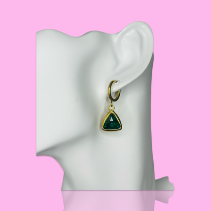 Gold Emily Hoop Earrings