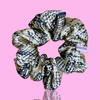 Gold Foil Snake Scrunchies