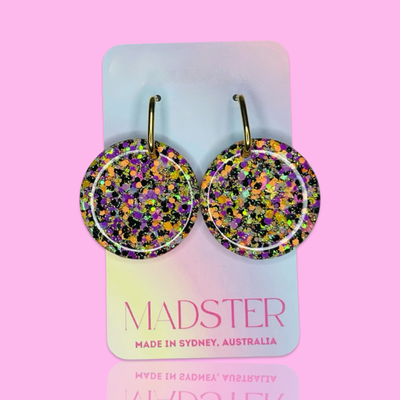 Autumn Huggie Hoops