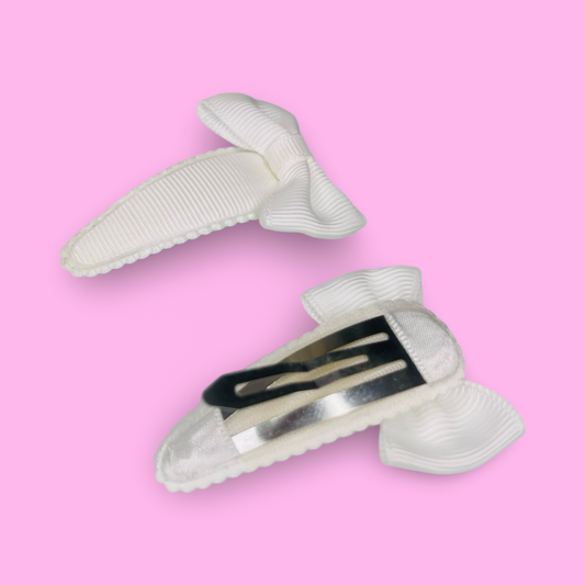 Snap Clips (Set of 2) - White