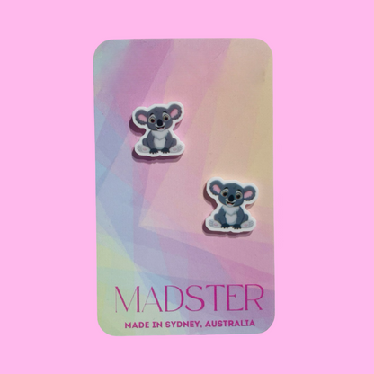 Cute Koala Studs
