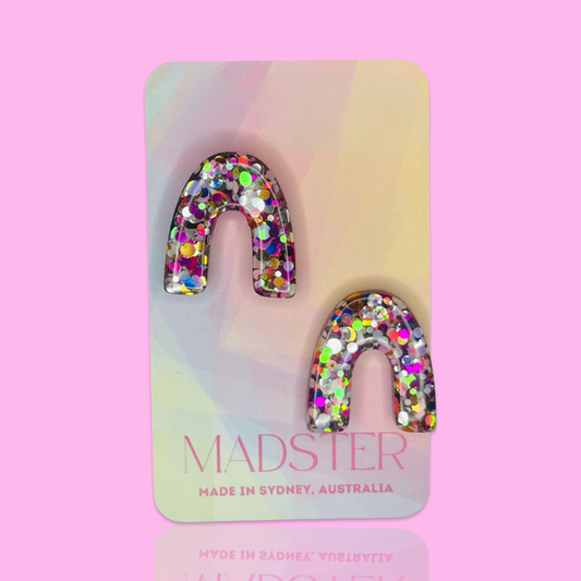 Dotty Horseshoe Studs