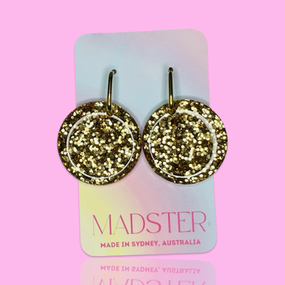 Copper Huggie Hoops