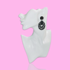 June #4 Statement Dangle Earrings