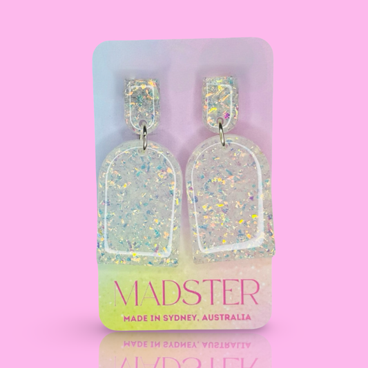 Opal Flaky Arch Dangles