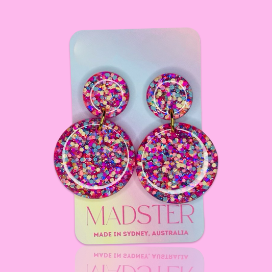 Glittering Statement Dangle