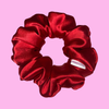 REGULAR Deluxe Silk Satin Scrunchies  - Red