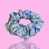 REGULAR Blue Floral Scrunchies