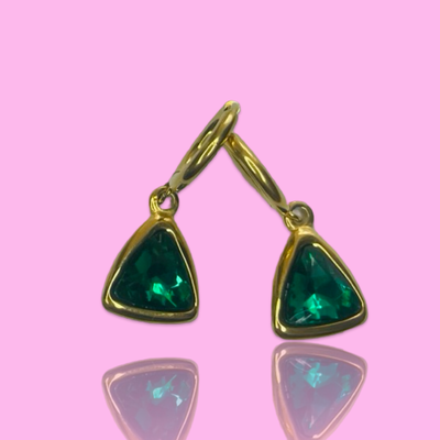 Gold Emily Hoop Earrings