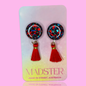 Mini Dangle Tassel Earrings