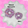 SMALL Maggie Scrunchies - Pink Floral