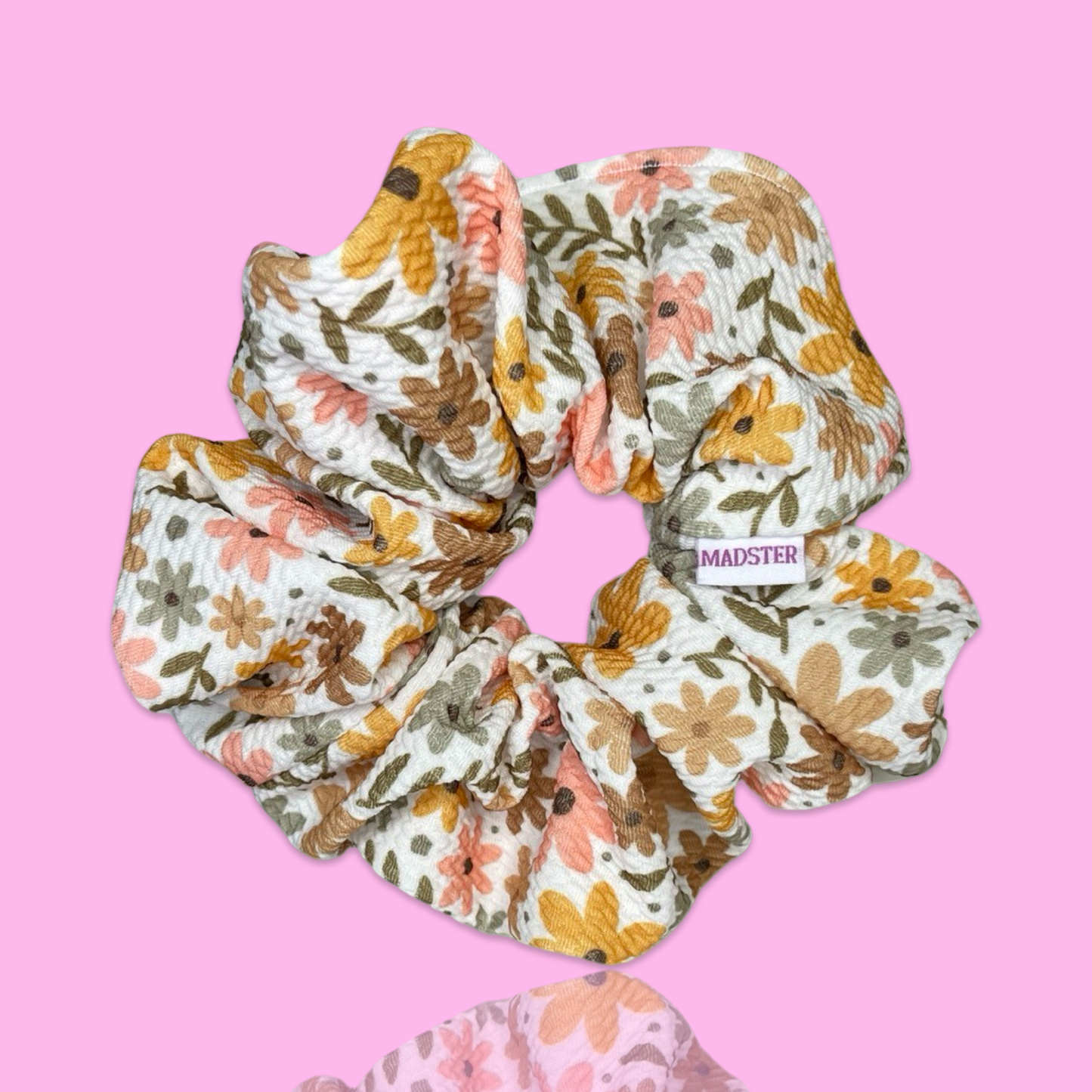 XL Fluffy Daisy Flowers Scrunchies