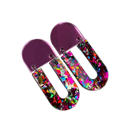 Siena Pink Drop Dangle