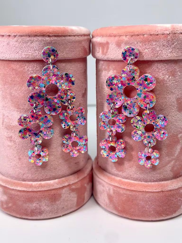 Flower Luxury Dangle Earrings