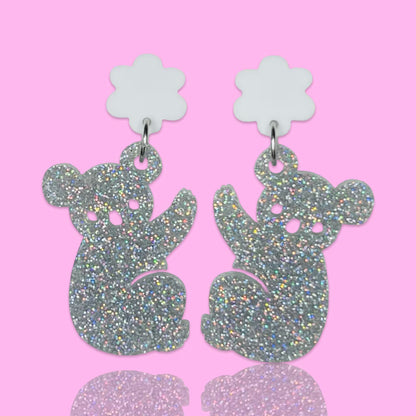 Koala Dangle Earrings