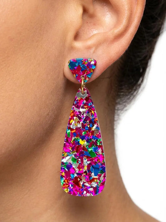 Glam Teardrop Dangles