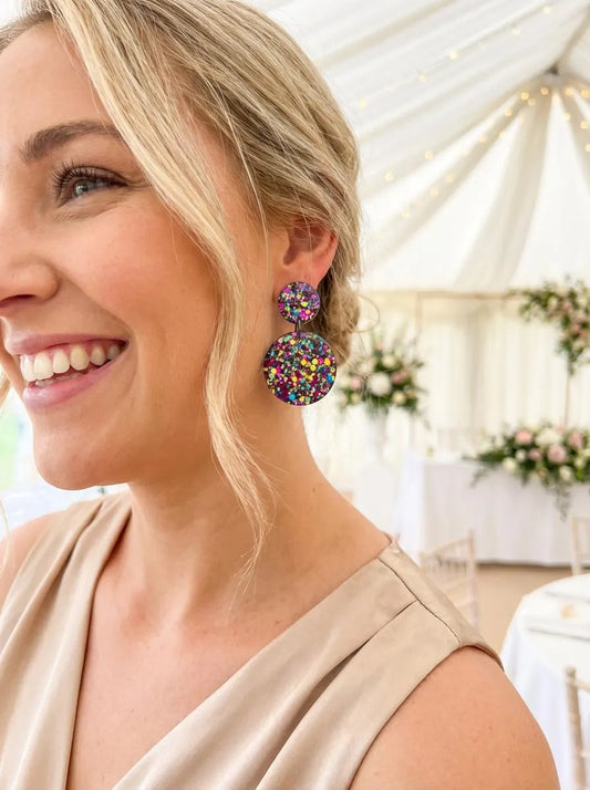 Sparkle Statement Earrings