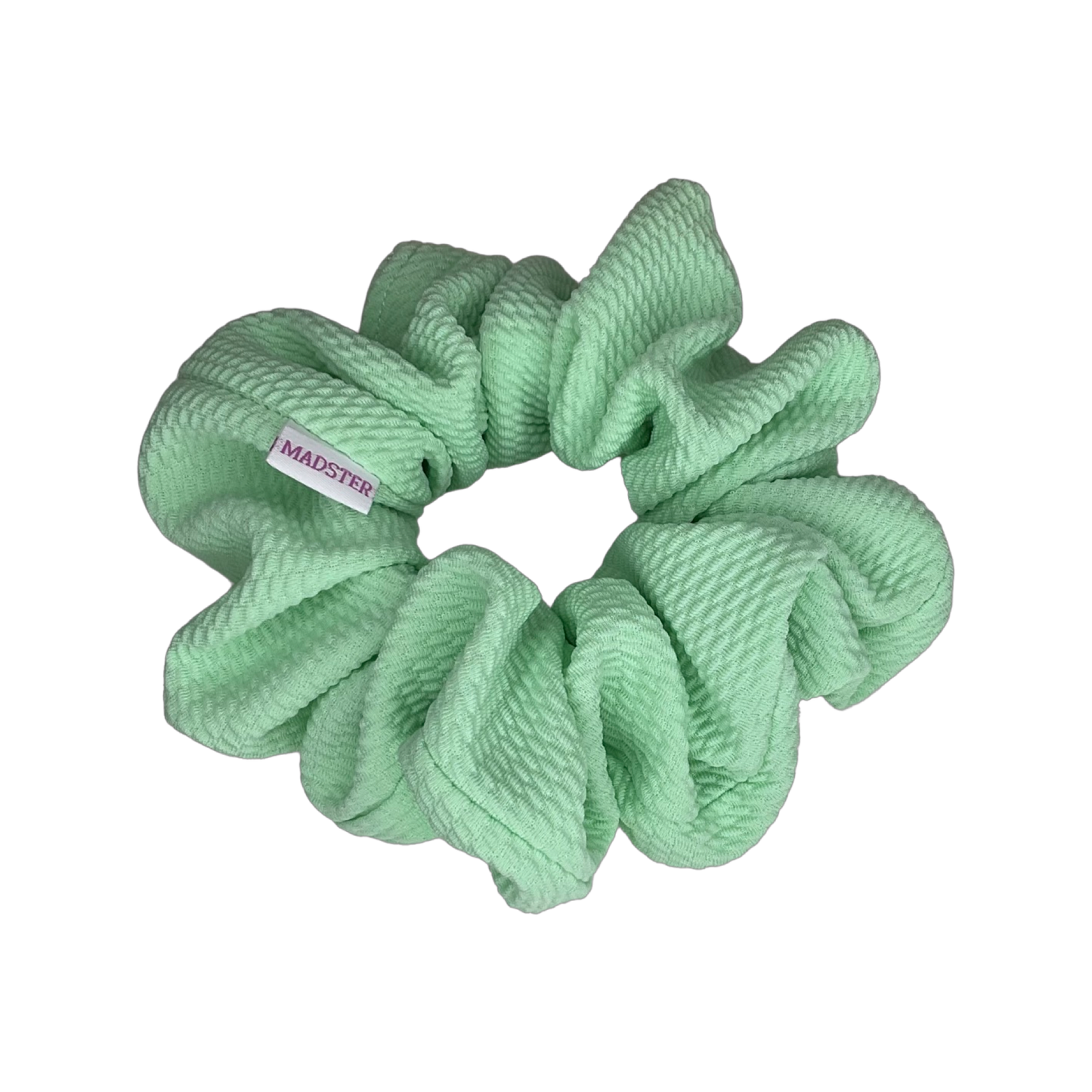 Soft and Fluffy Large Scrunchies - Green