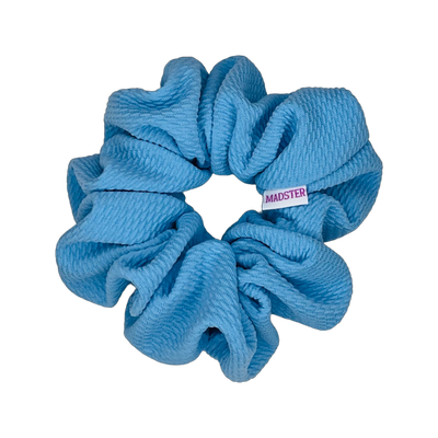 Soft and Fluffy Large Scrunchies - Blue