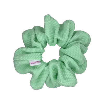 Soft and Fluffy Large Scrunchies - Green