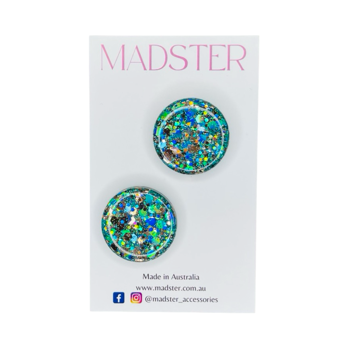 April 25mm Stud Earrings