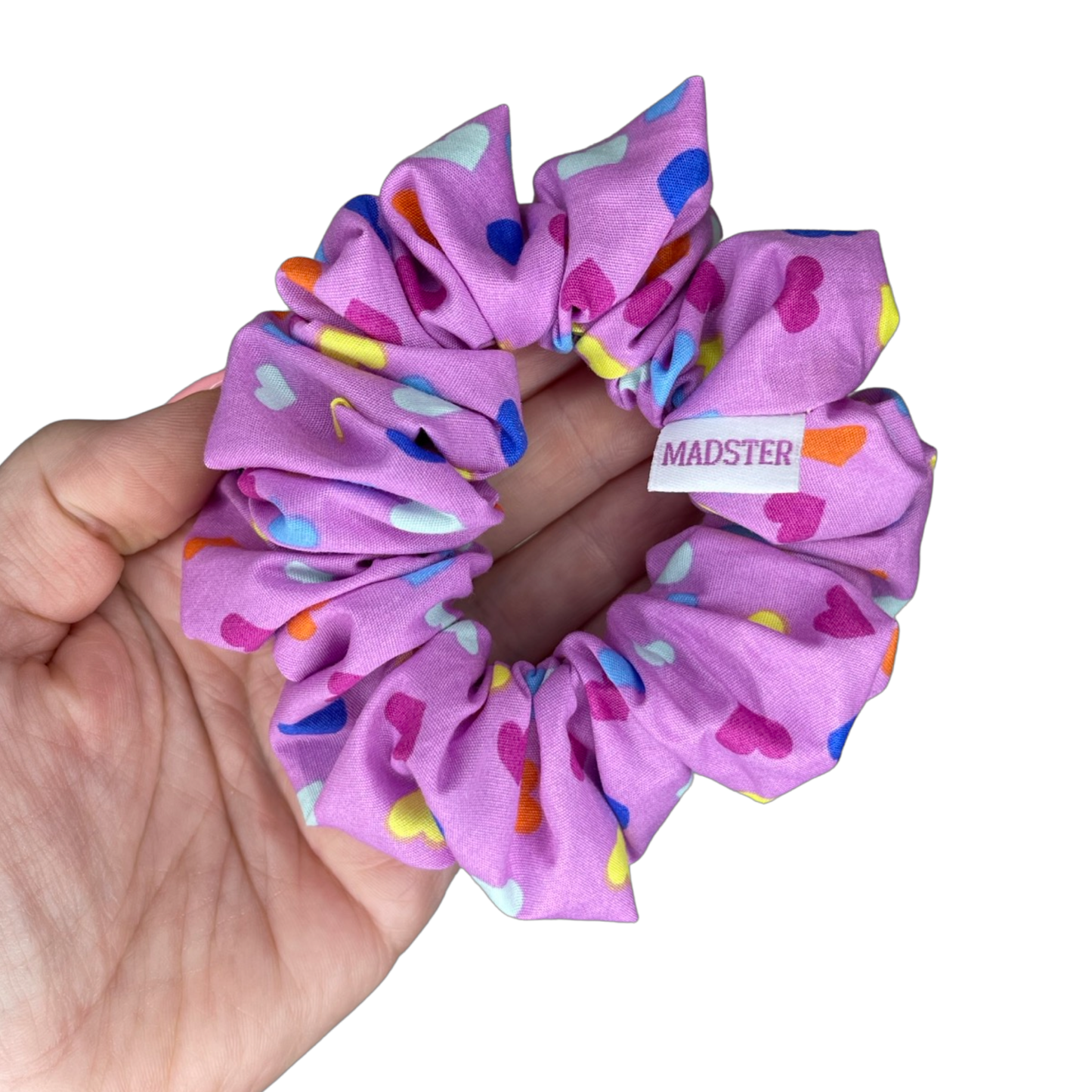 SMALL Hearts Scrunchies