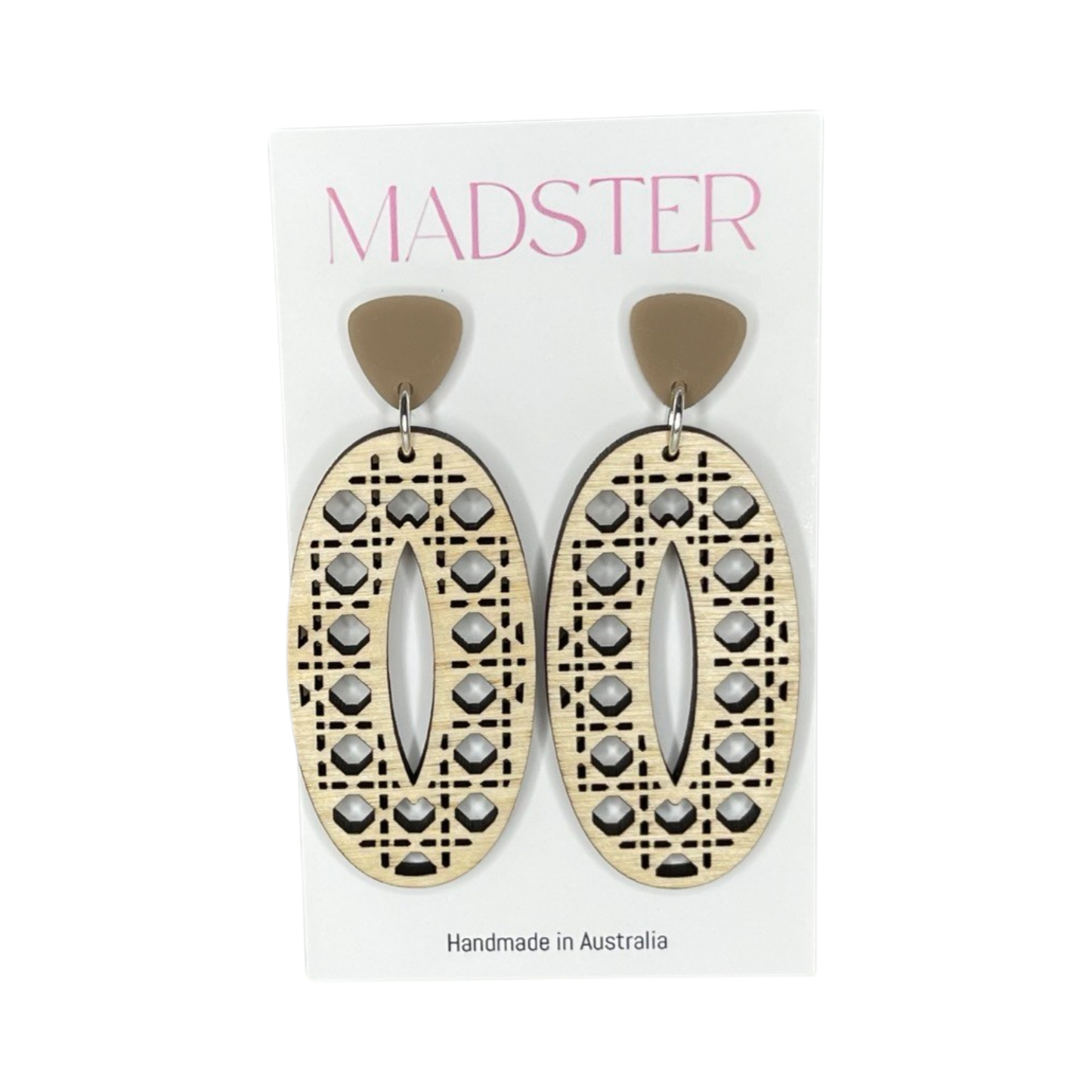 Rattan Dangle Earrings