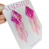 Victory Statement Dangles - Pink Mania