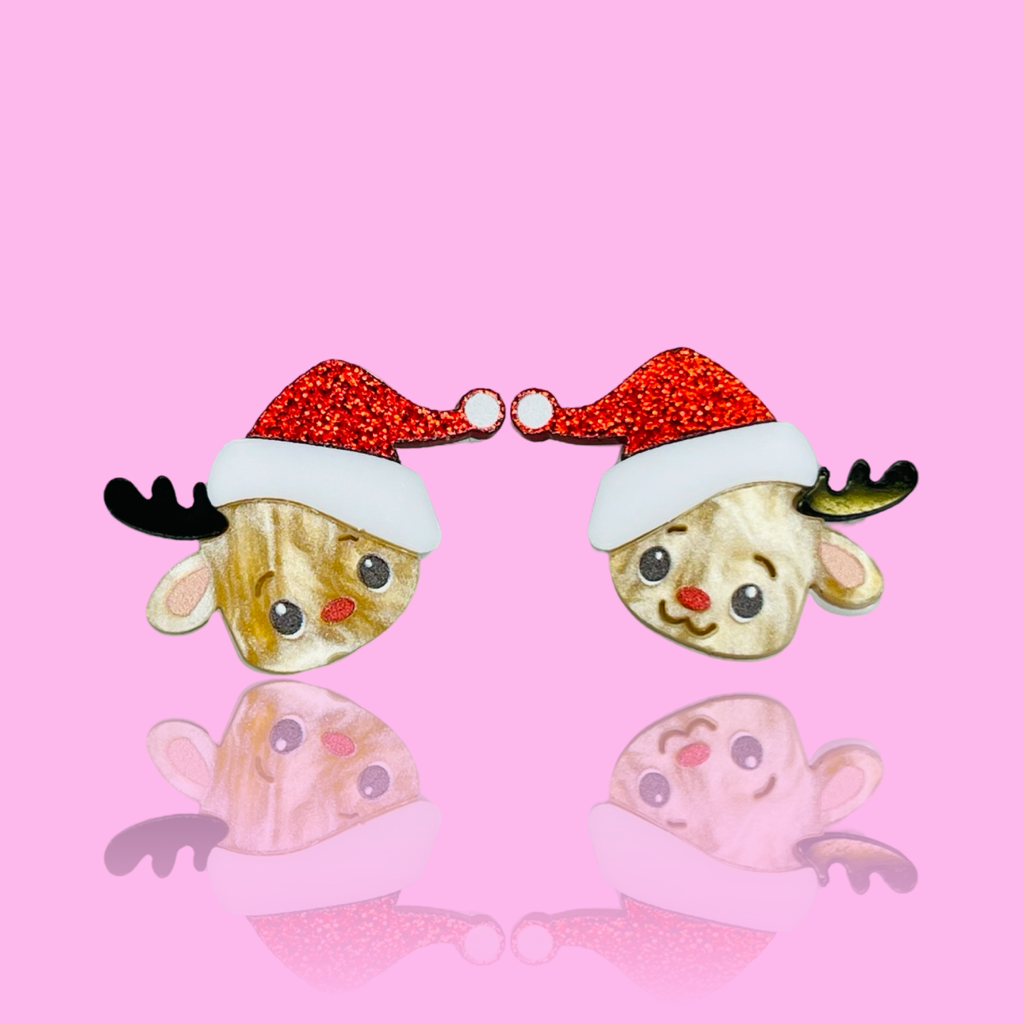 Christmas Raindeer Studs