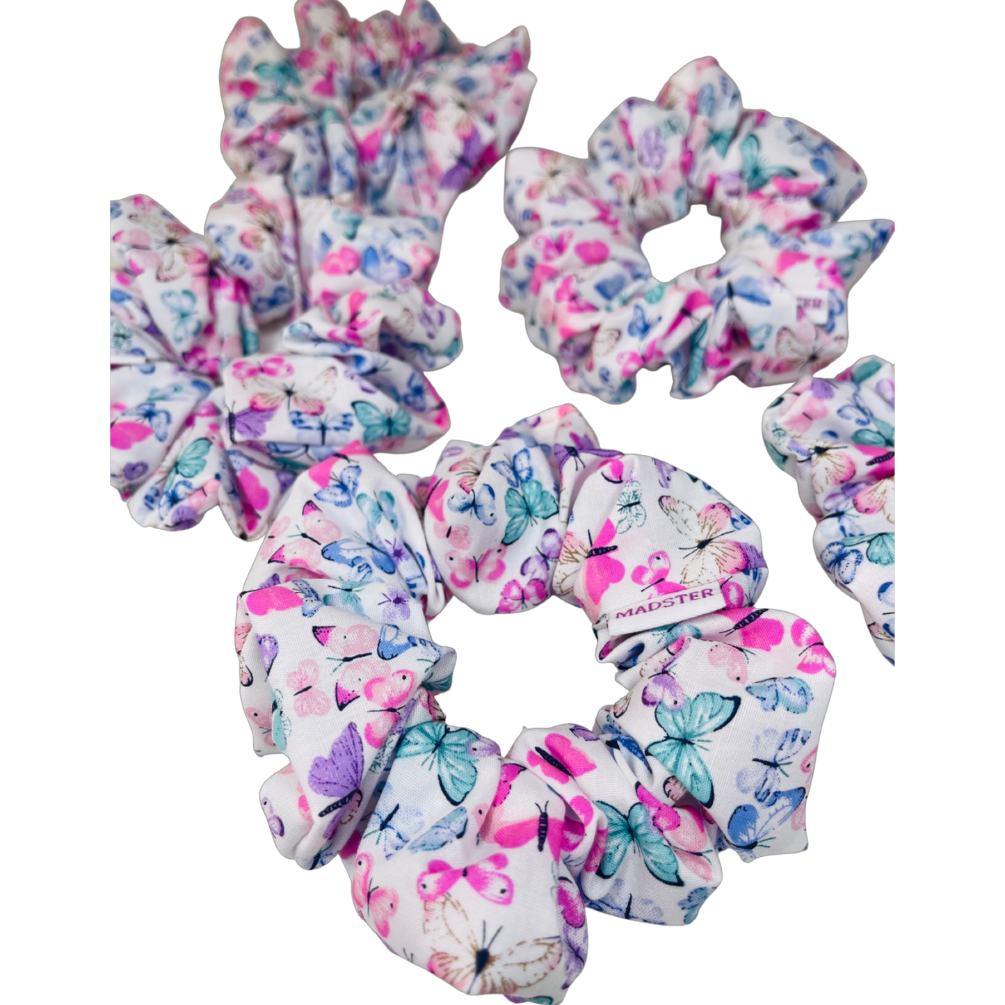 SMALL Butterflies Scrunchies