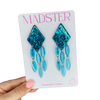 Victory Statement Dangles - Lagoona Blue