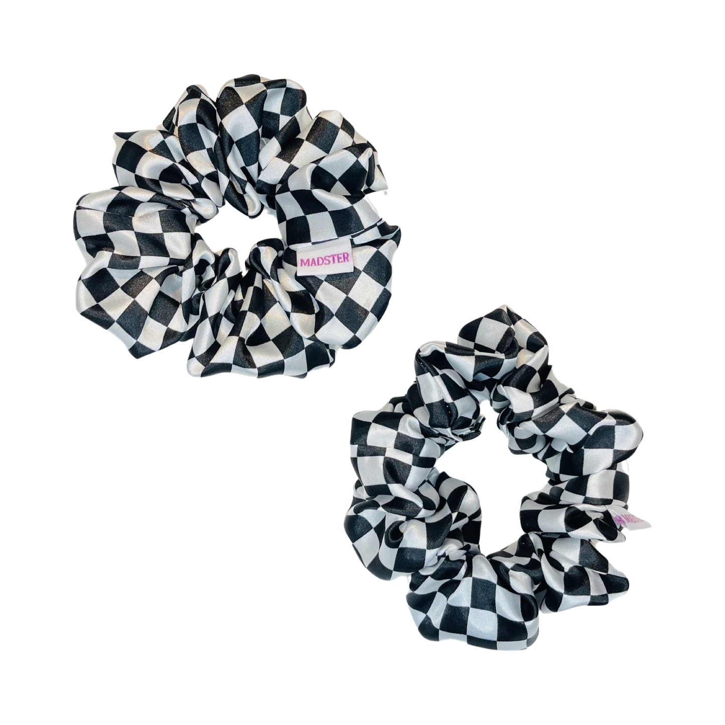 REGULAR Chess Satin Scrunchies