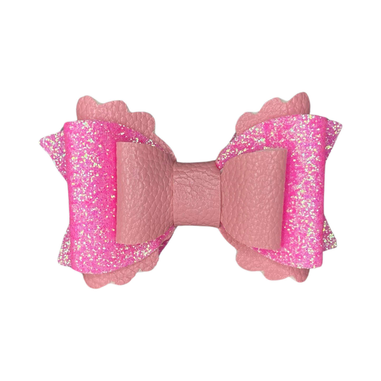 SOPHIA Pink MEDIUM Hair Bow