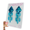 Victory Statement Dangles - Lagoona Blue