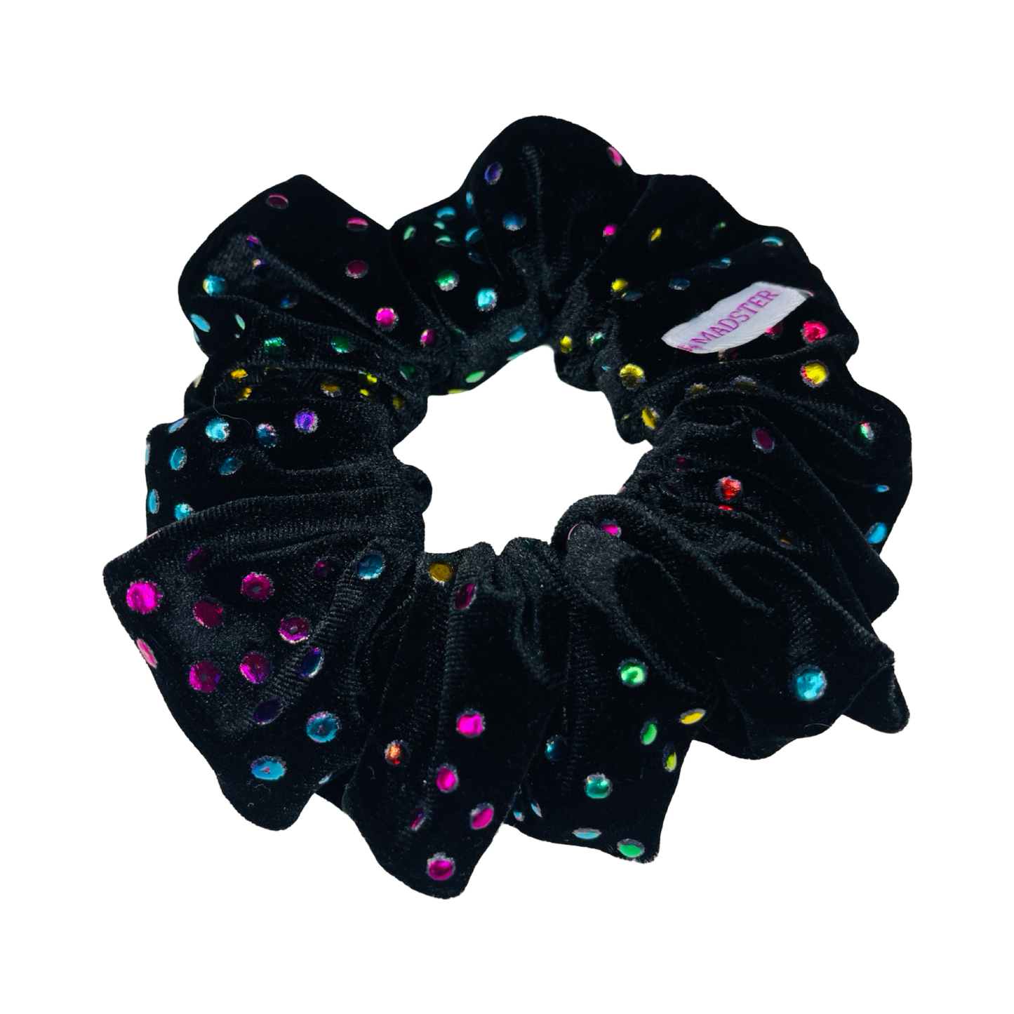 Deluxe Diamond Velvet Scrunchie