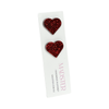 Sparkly Heart Studs 2cm