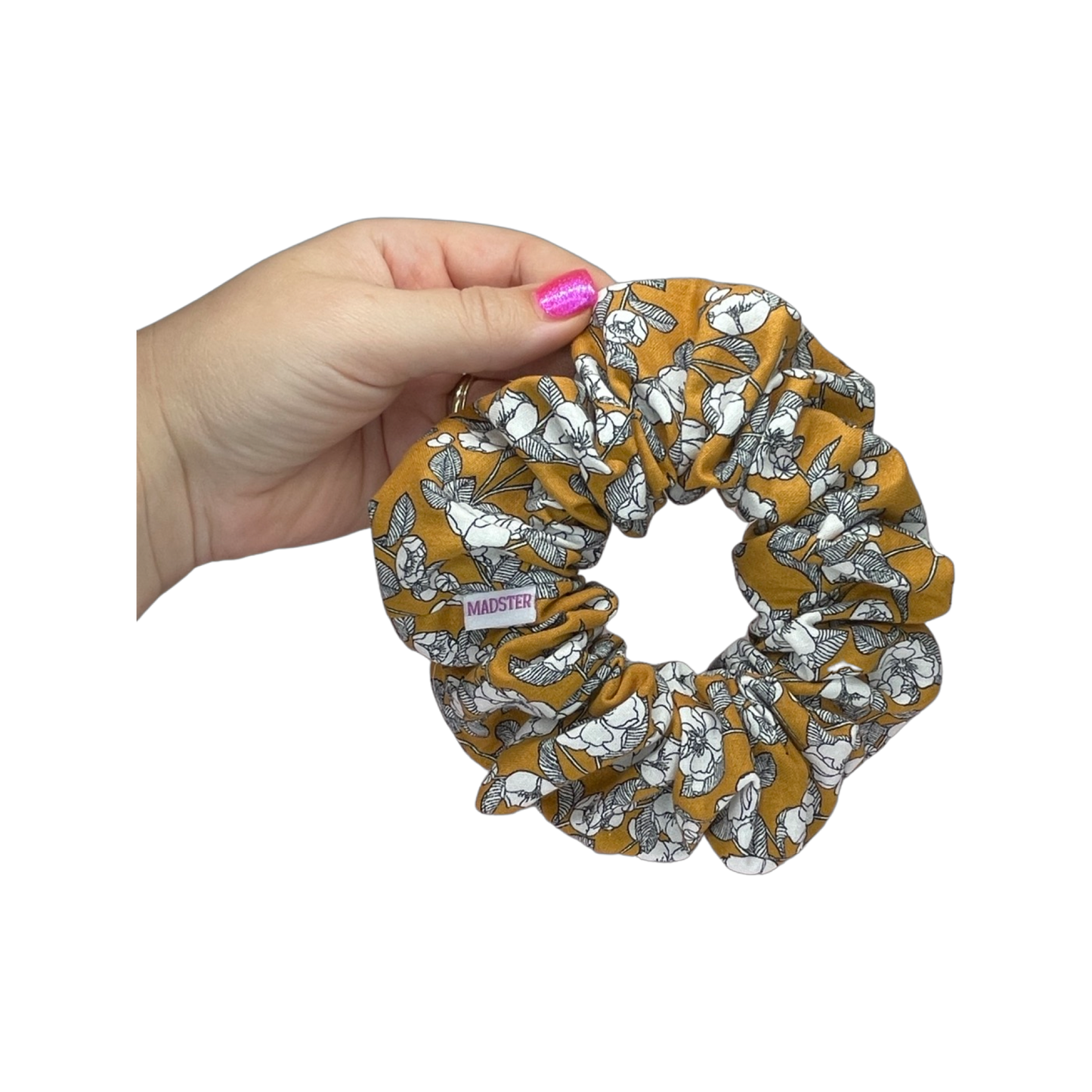 Floral Scrunchies - Sand