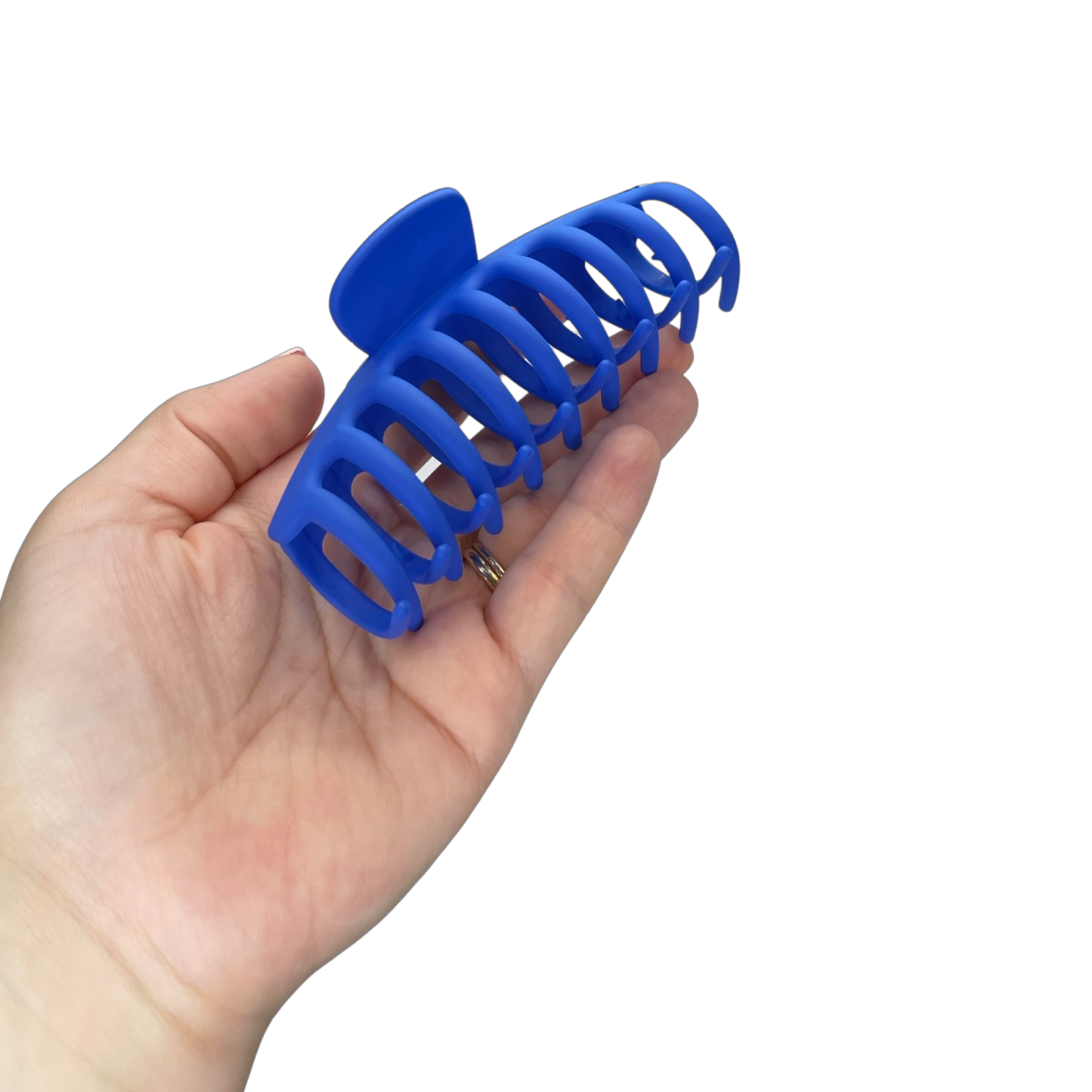 Jumbo Hair Claw 11cm - Royal Blue