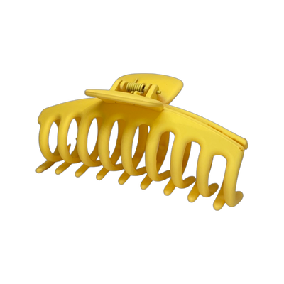 Jumbo Hair Claw 11cm - Yellow