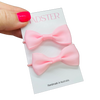 Mini Bow Hair Ties (Set of 2)