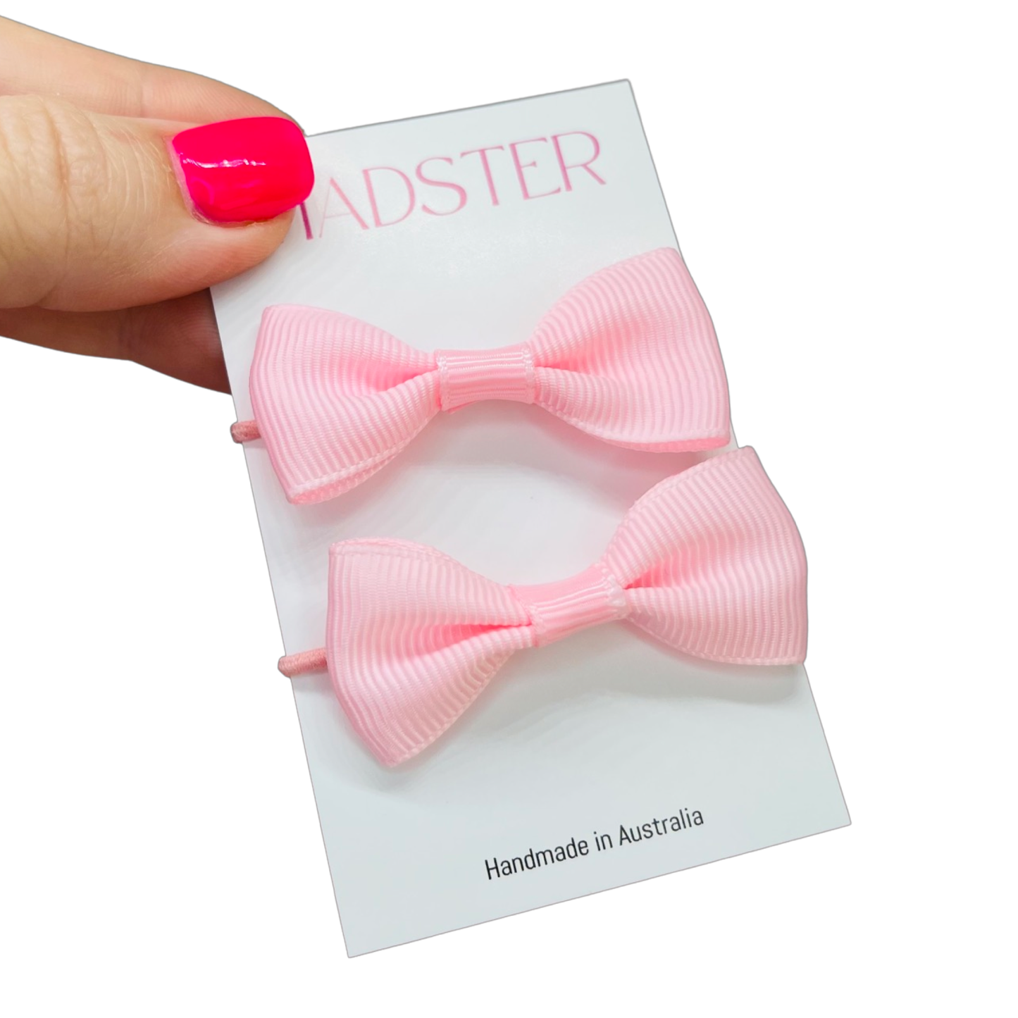 Mini Bow Hair Ties (Set of 2)