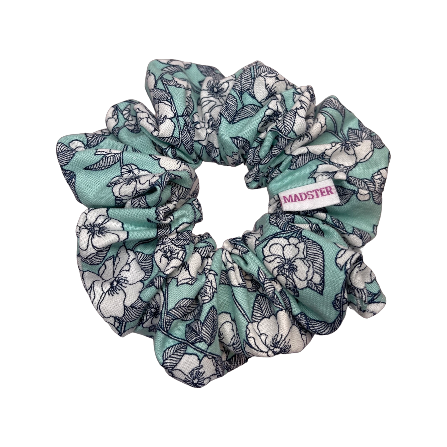 Floral Scrunchies - Mint