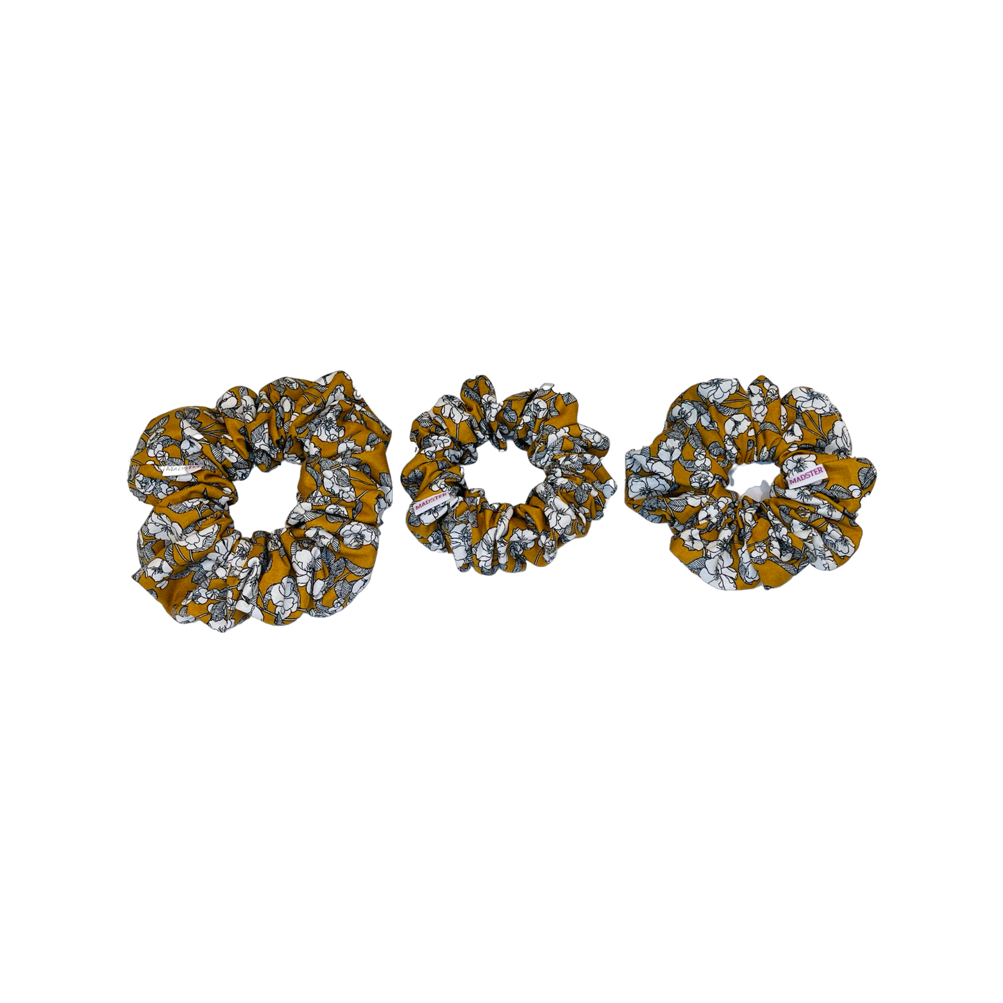 Floral Scrunchies - Sand