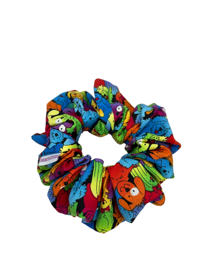 Rainbow Dogs Scrunchies