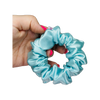 Deluxe Silk Satin Scrunchies  - Mint