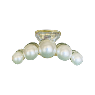 Resin Pearl Hair Claw 7cm