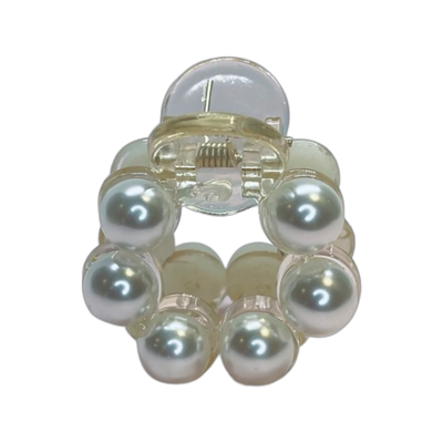 Resin Pearl Hair Claw 4cm